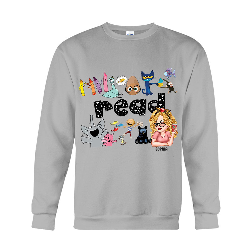 Read - Personalized Teacher T-shirt And Hoodie