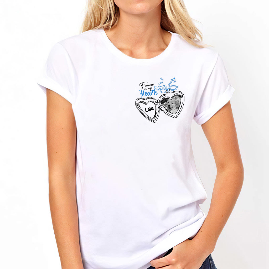 Forever In My Heart - Personalized Memorial T-shirt And Hoodie