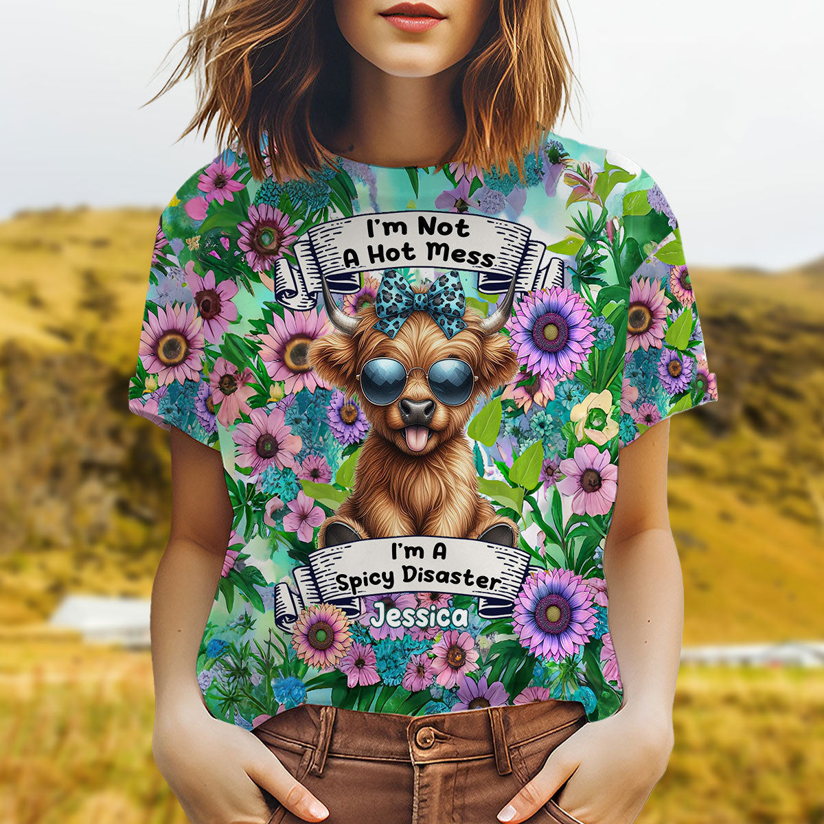 Apparently I Have An Attitude - Personalized All Over Shirt