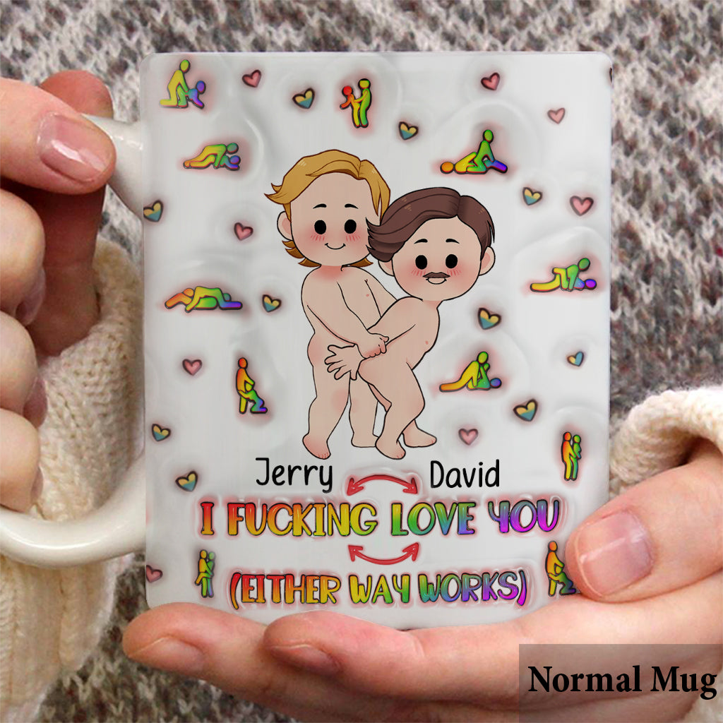 I Love You - Personalized LGBT Support Mug