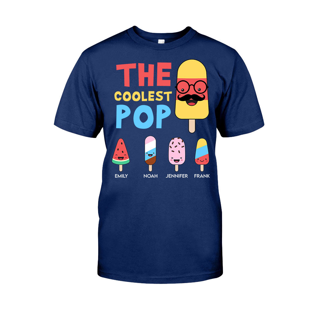 The Coolest Pop - Personalized Grandpa T-shirt And Hoodie