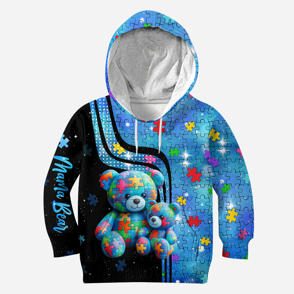 Mama Bear Autism Awareness Hoodie and Leggings