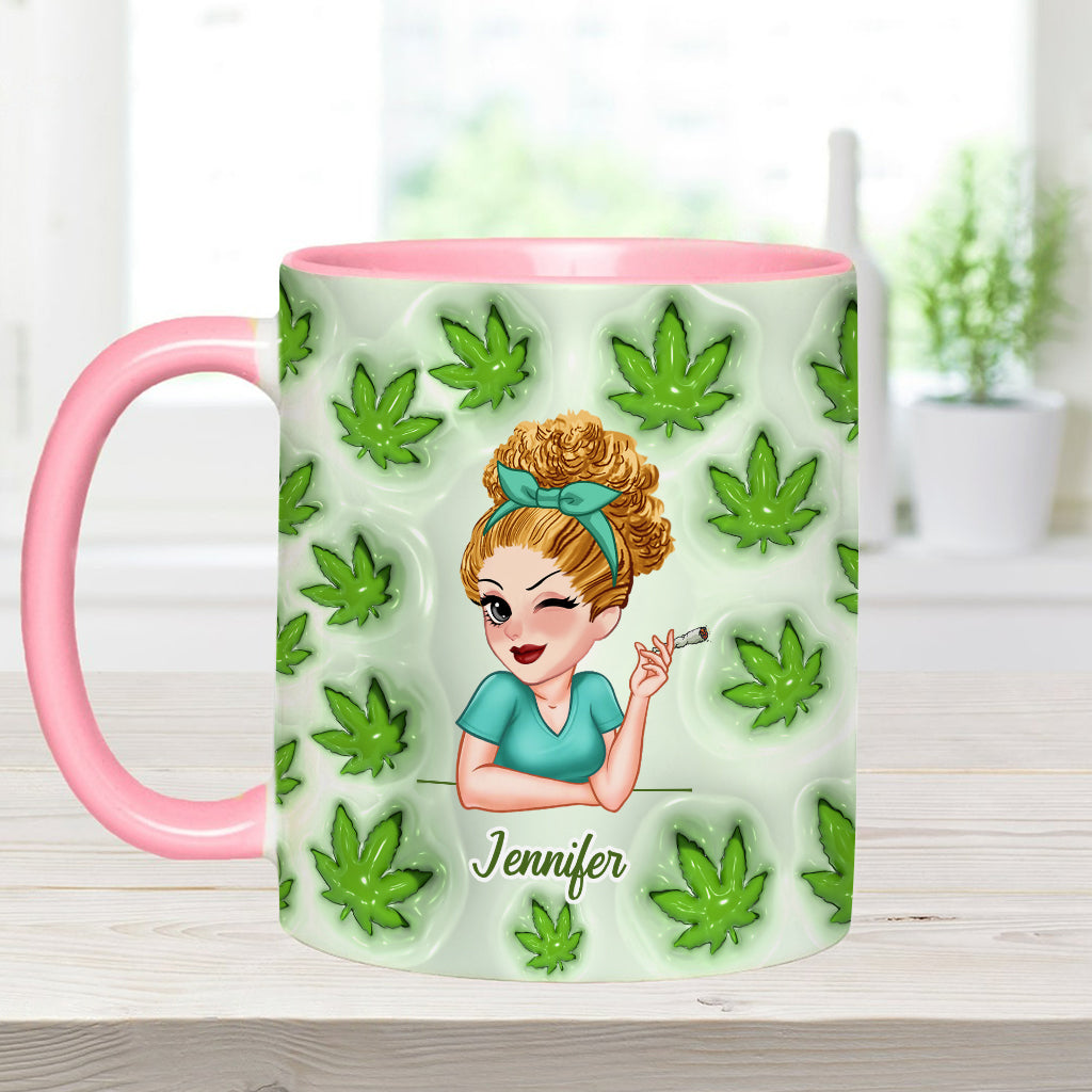 I Bet My Soul Smells Like Weed - Personalized Weed Accent Mug