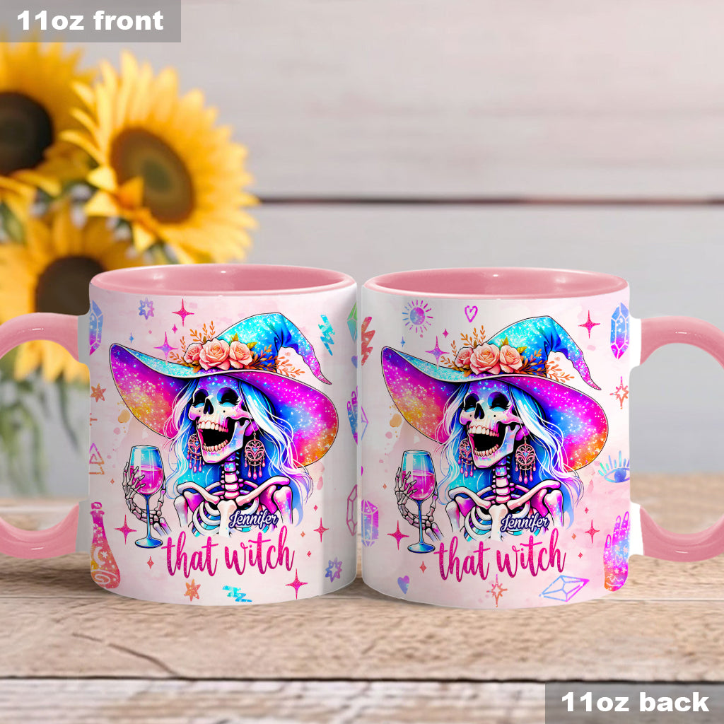 That Witch - Personalized Witch Accent Mug