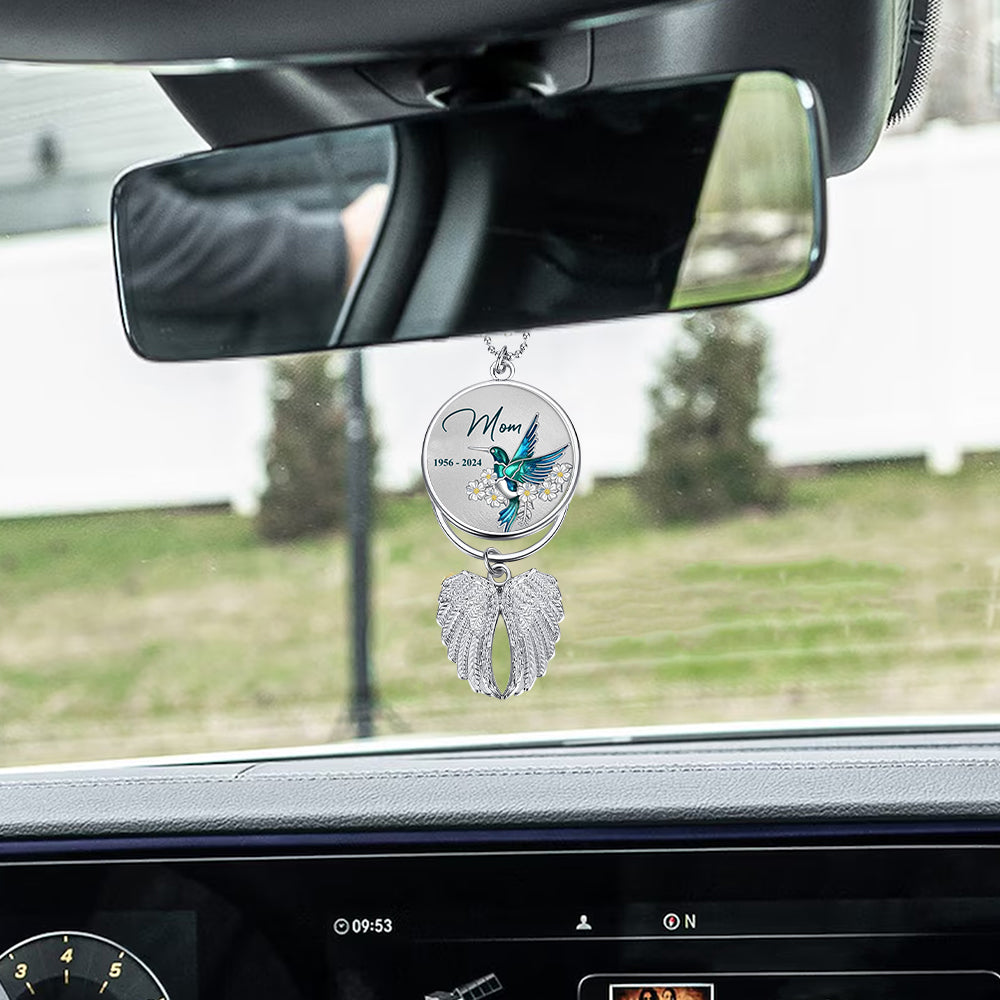 Forever In My Heart - Personalized Memorial Wings Ornament