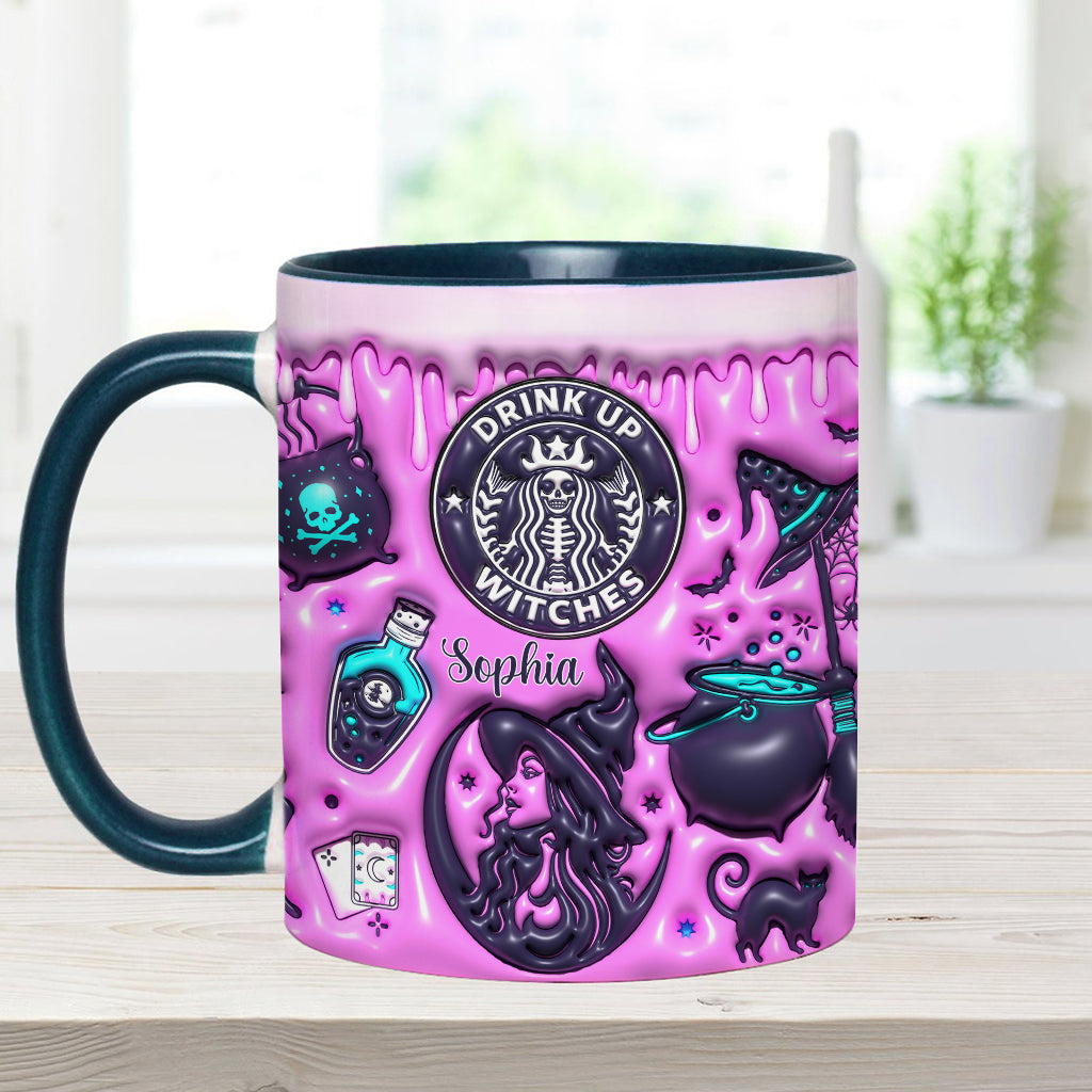 Drink Up Witches - Personalized Witch Accent Mug