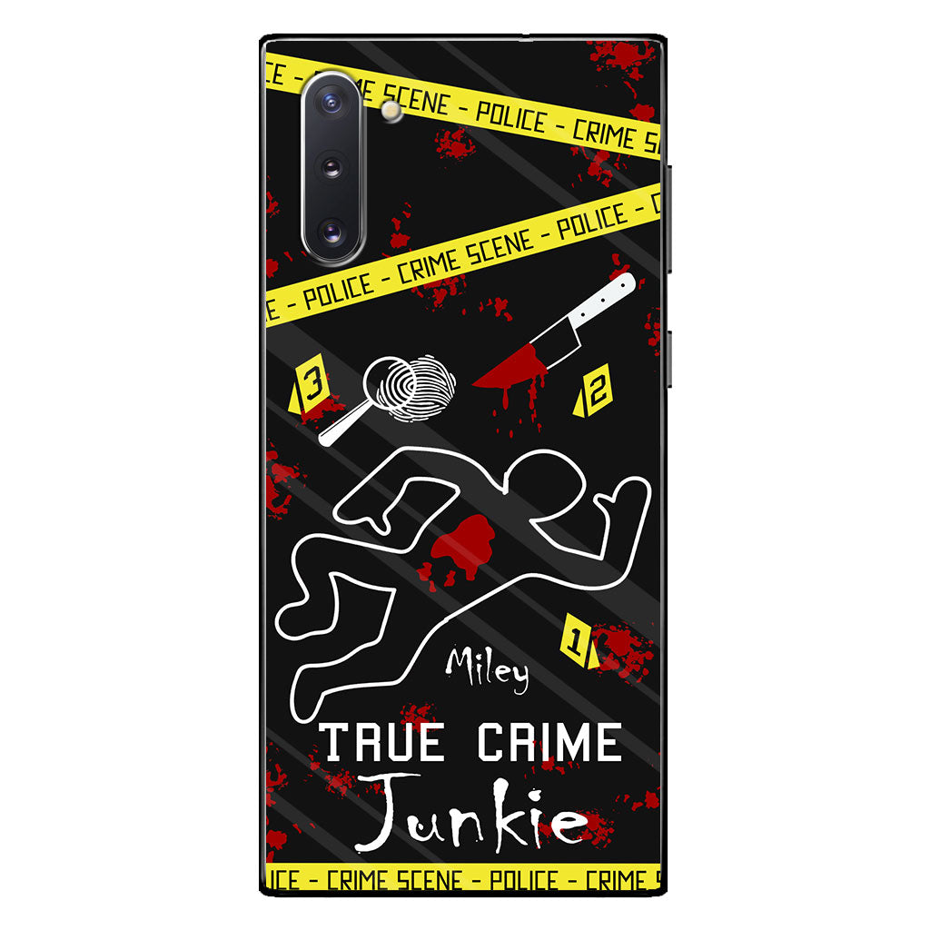 True Crime Junkie - Personalized Phone Case
