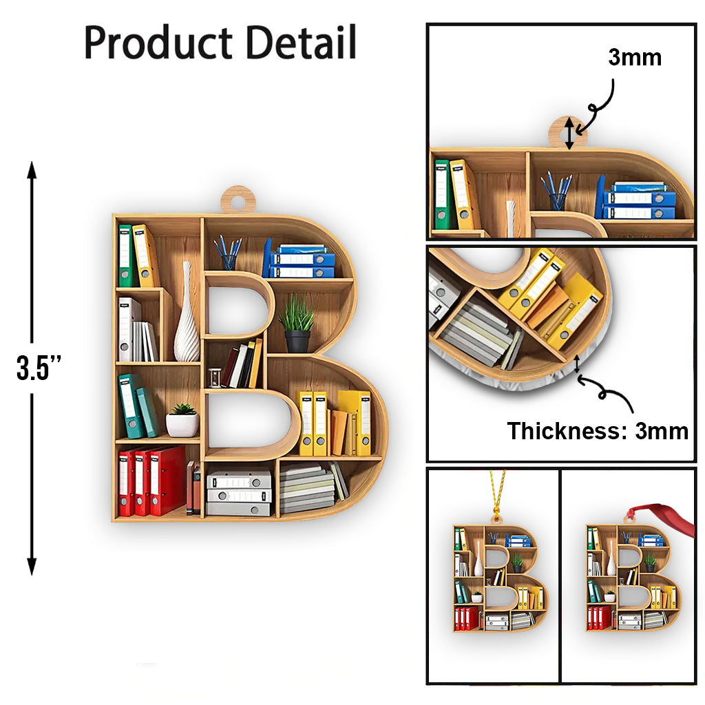 Beautiful Letters - Personalized Teacher Ornament