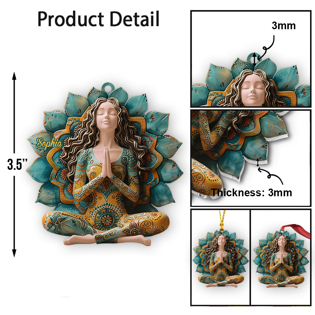 Lose Your Mind Find Your Soul - Personalized Yoga Ornament