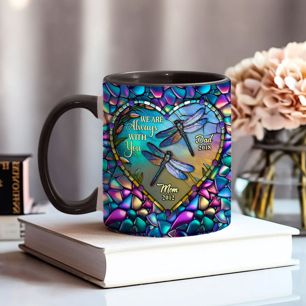 I'm Always With You - Personalized Memorial Accent Mug
