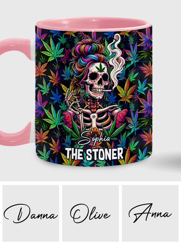 The Stoner - Personalized Weed Accent Mug