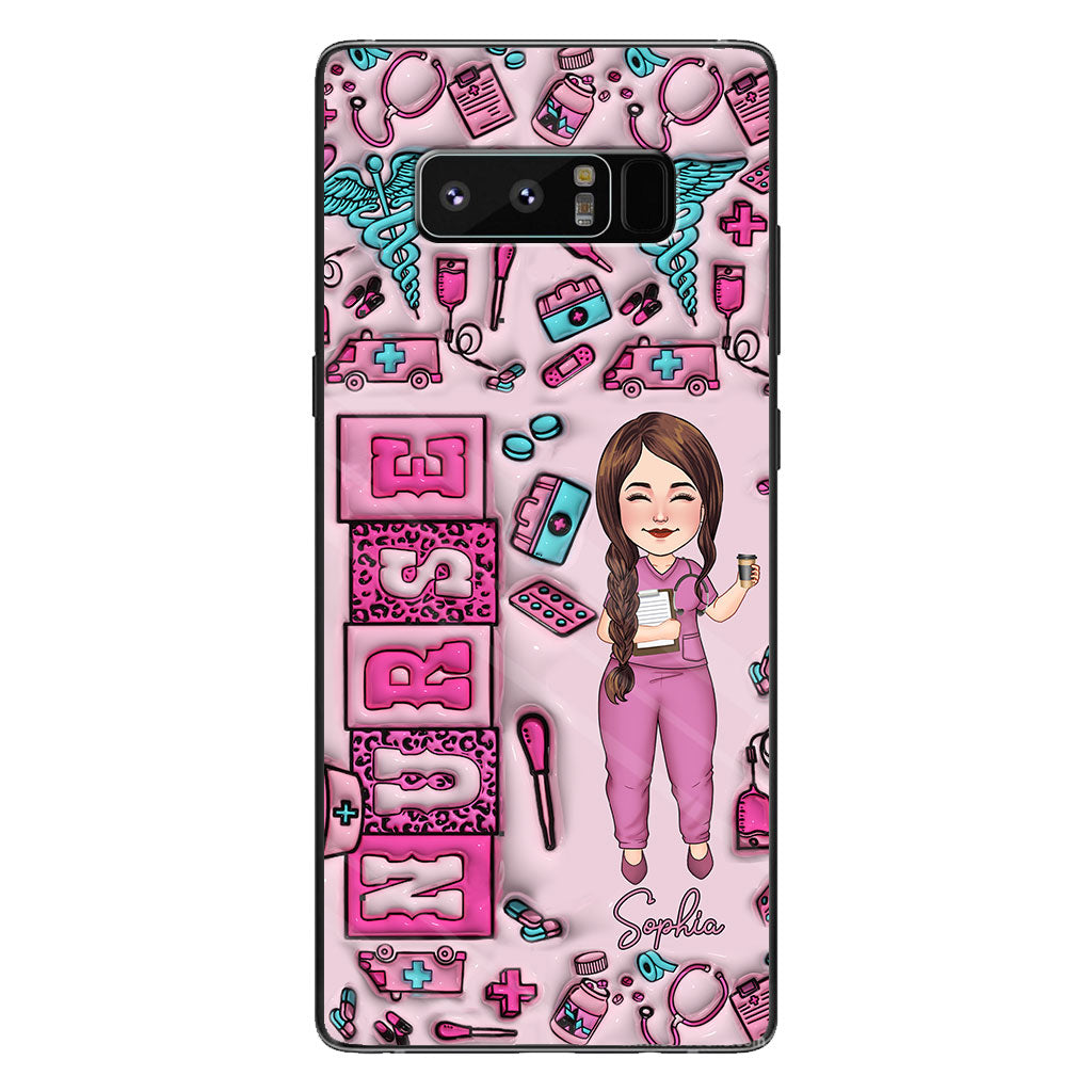 Nurse Life - Personalized Nurse Clear Phone Case