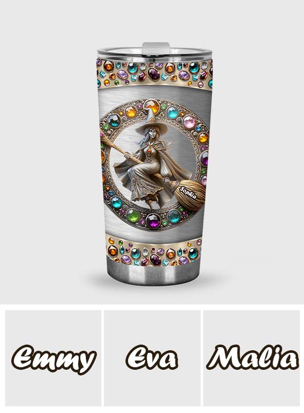 Beautiful Witch - Personalized Witch Tumbler