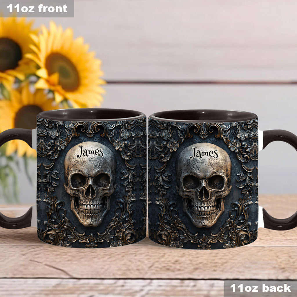 Awsome Skull - Personalized Skull Accent Mug