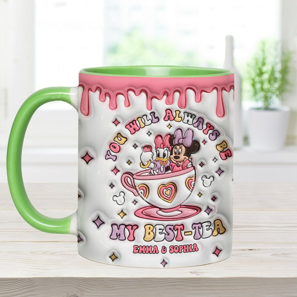 You Will Always Be My Best-Tea - Personalized Bestie Accent Mug