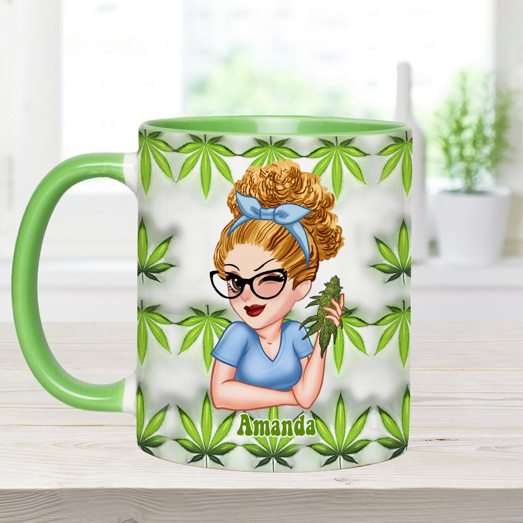 Pretty Little Pothead - Personalized Weed Accent Mug