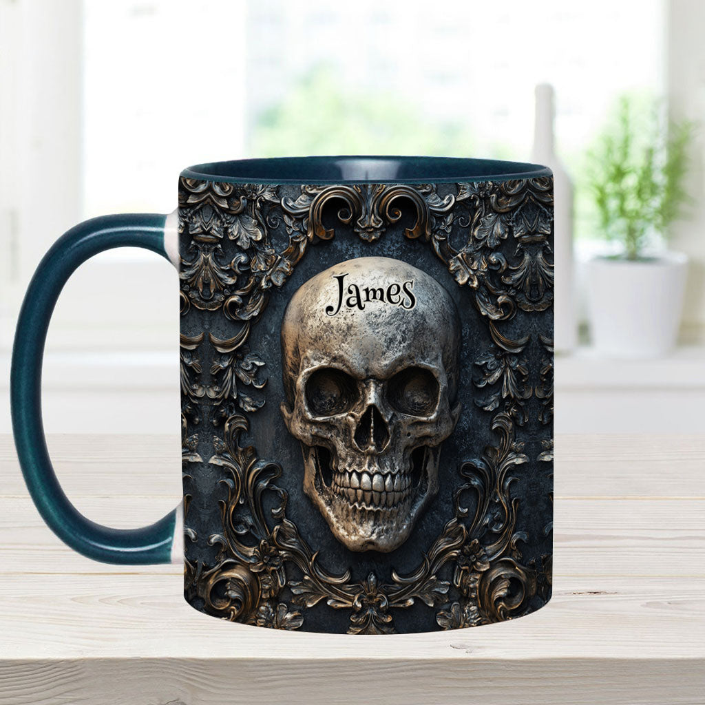 Awsome Skull - Personalized Skull Accent Mug