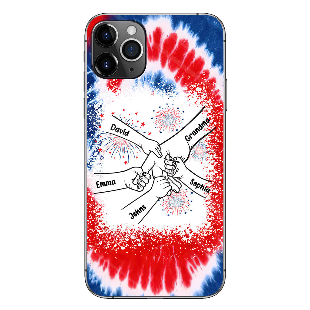 Grandma's Life 4th Of July - Personalized Grandma Phone Case
