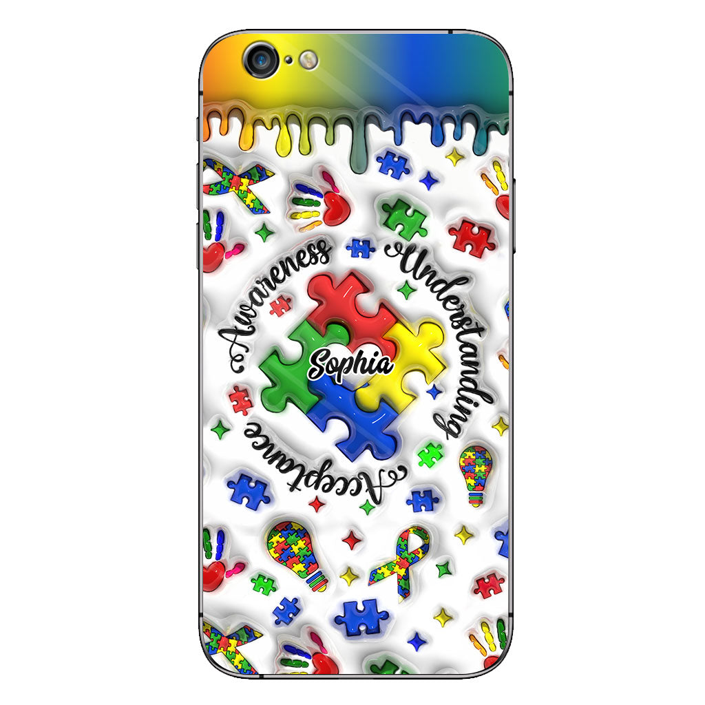 Autism Awareness - Personalized Autism Awareness Phone Case