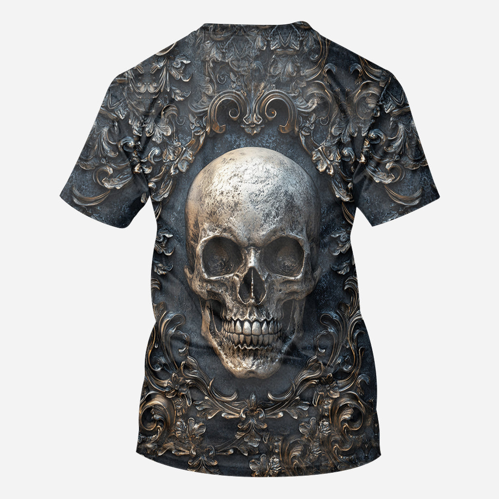 Vintage Skull - Personalized Skull All Over Shirt