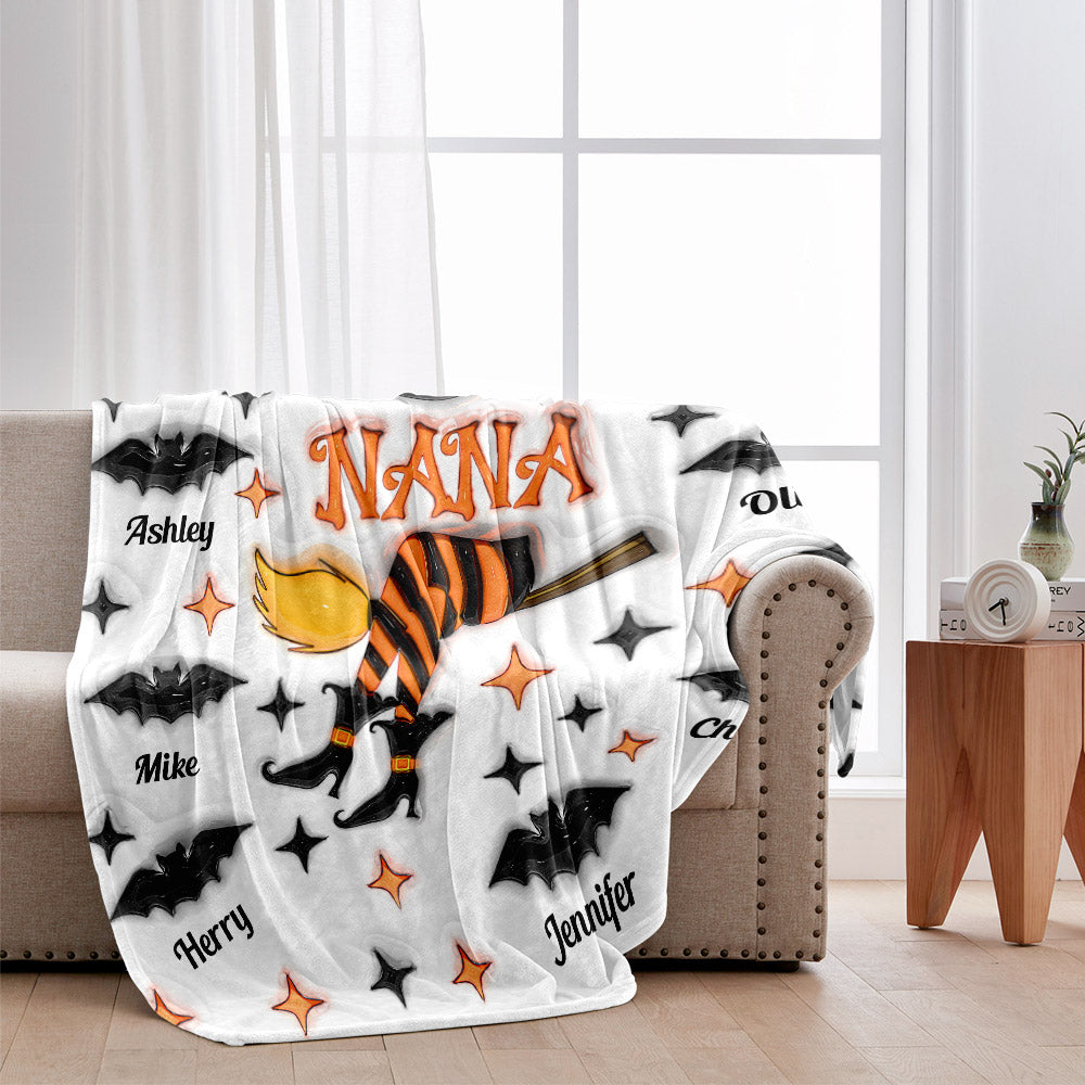 Nana Liffe/ Grandma Life/ Mama Life... - Personalized Grandma Blanket