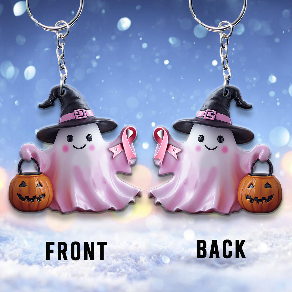 Breast Cancer Awareness - Personalized Breast Cancer Awareness Keychain