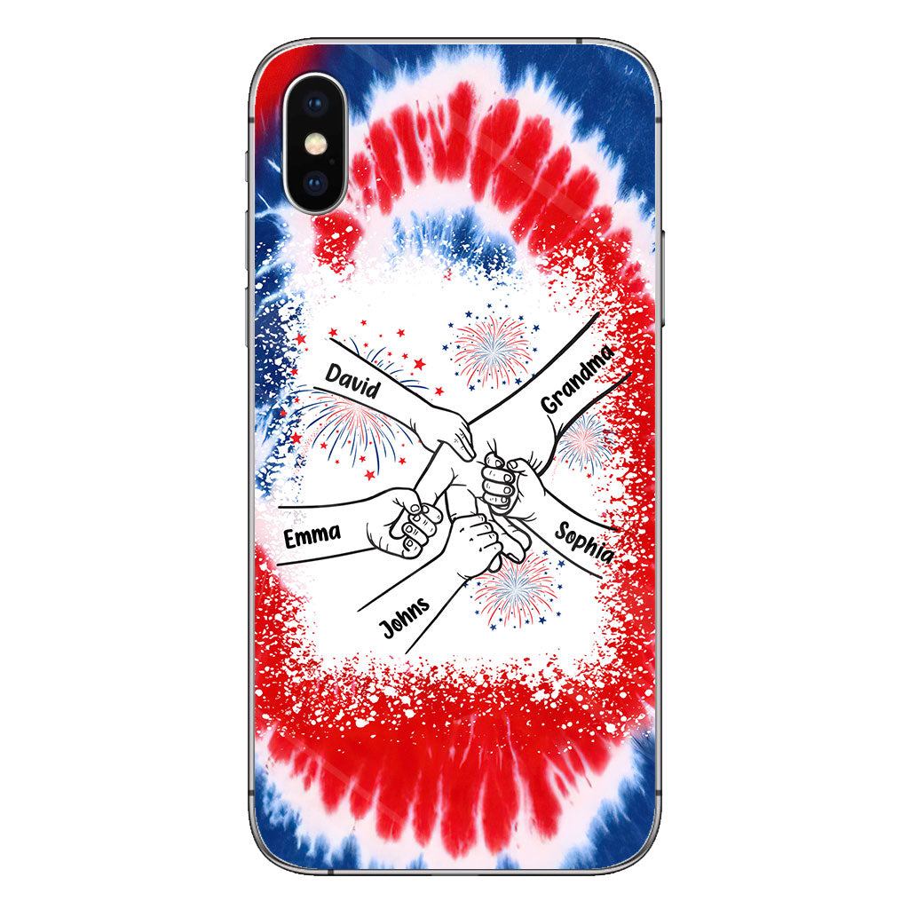Grandma's Life 4th Of July - Personalized Grandma Phone Case