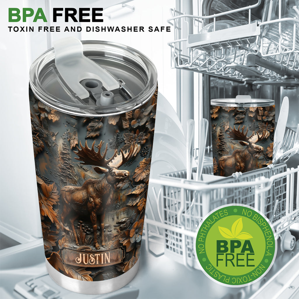 Stunning Deer - Personalized Hunting Tumbler