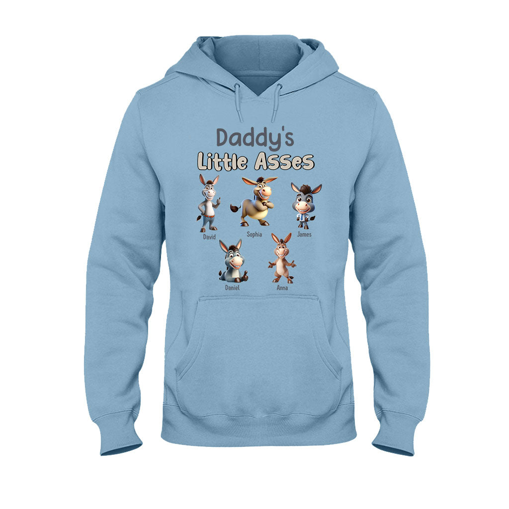 Daddy's Little Cuties - Personalized Father T-shirt And Hoodie
