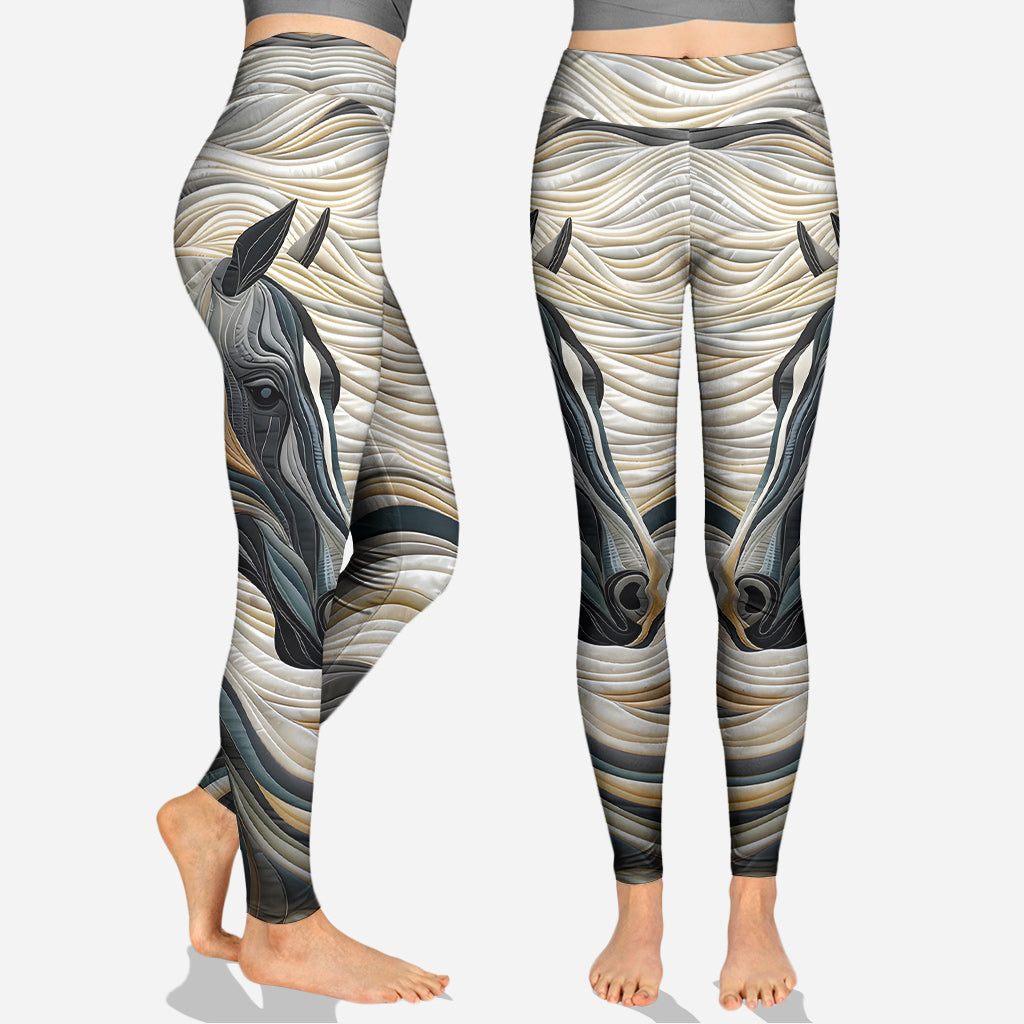 Beautiful Horse - Personalized Horse Hoodie and Leggings