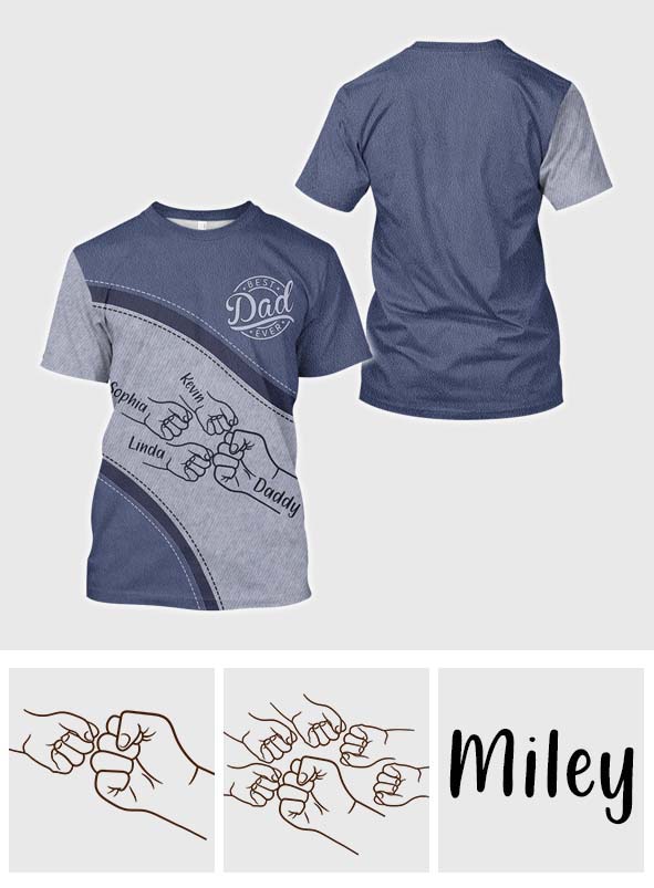 Best Dad Ever - Show Your Endless Love For Dad On This Christmas With Personalized Shirt