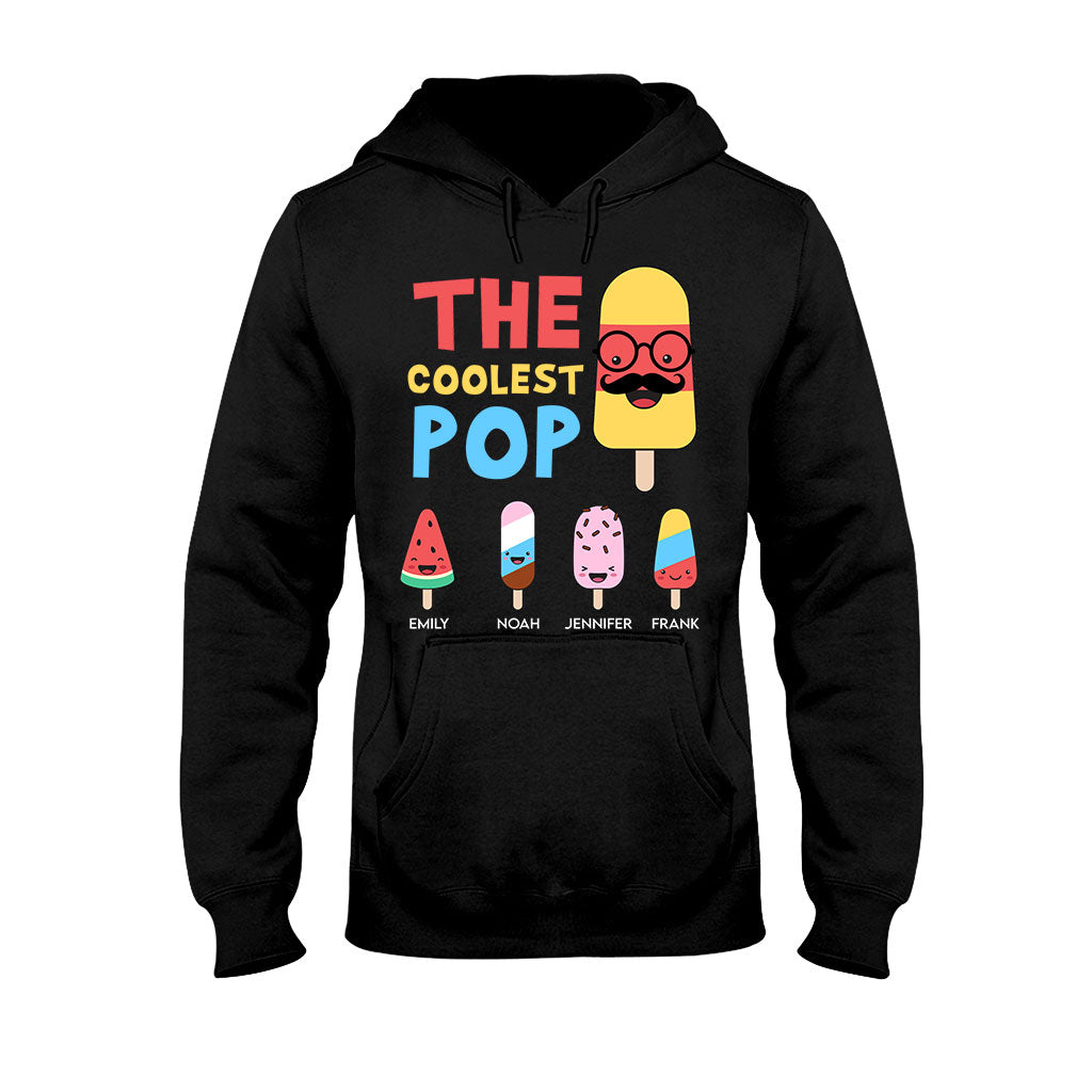 The Coolest Pop - Personalized Grandpa T-shirt And Hoodie