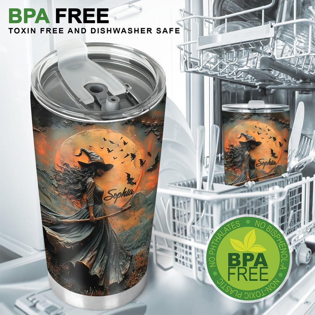 Beautiful Witch - Personalized Witch Tumbler