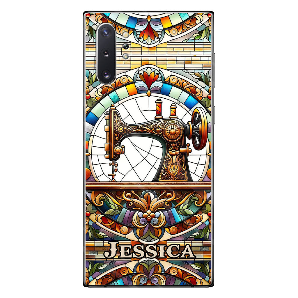 Colorful Sewing Machine - Personalized Sewing Phone Case