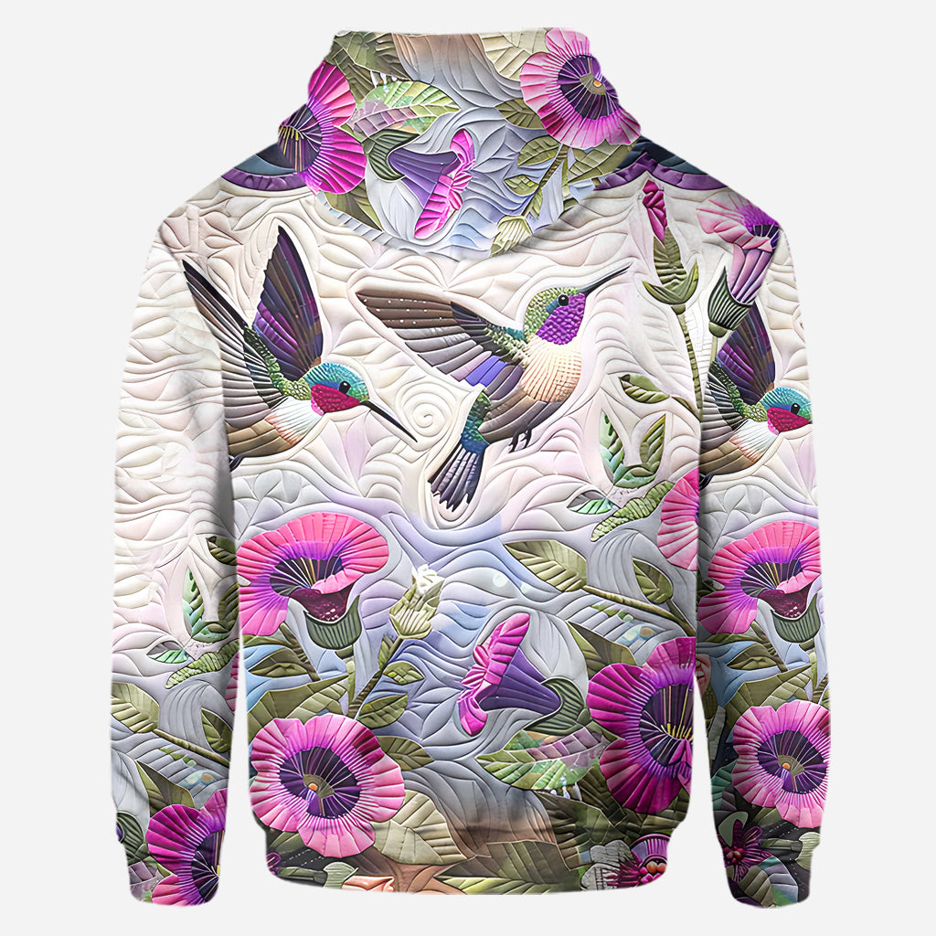 Beautiful Hummingbird - Personalized Hummingbird Hoodie and Leggings