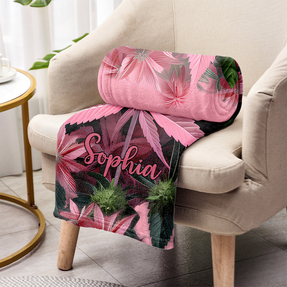 Free Your Mind - Personalized Weed Blanket