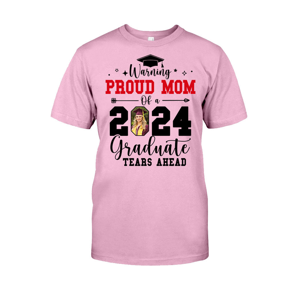 Warning Proud Mom/ Grandma/.... - Personalized Graduation T-shirt And Hoodie