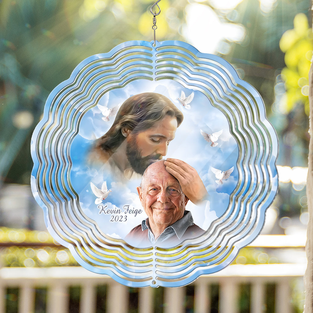 Welcome Home - Personalized Memorial Wind Spinner