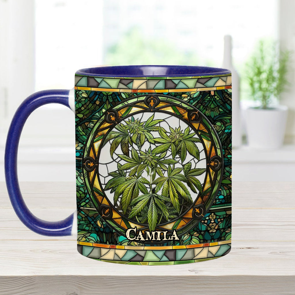 It's 420 Somewhere - Personalized Weed Accent Mug
