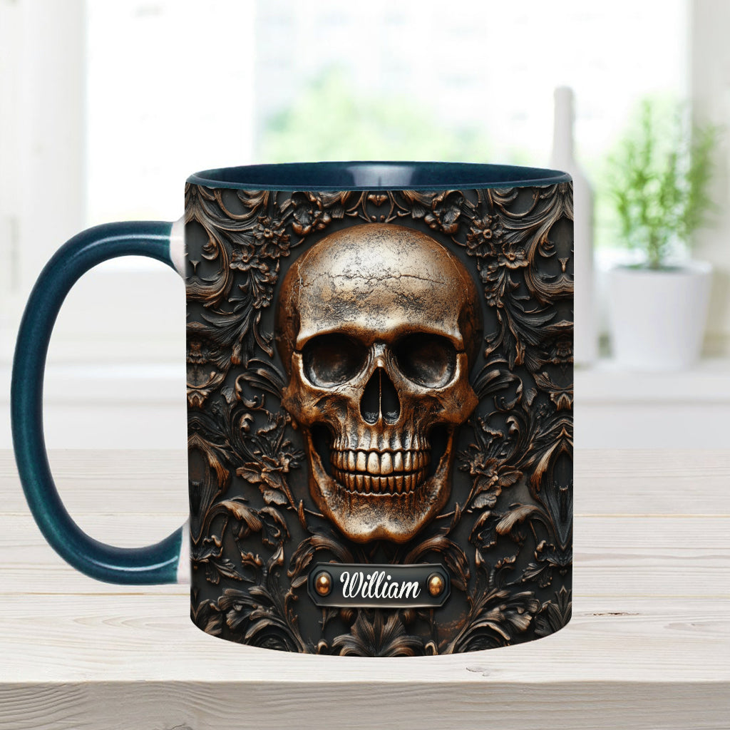 Skull Lover - Personalized Skull Accent Mug