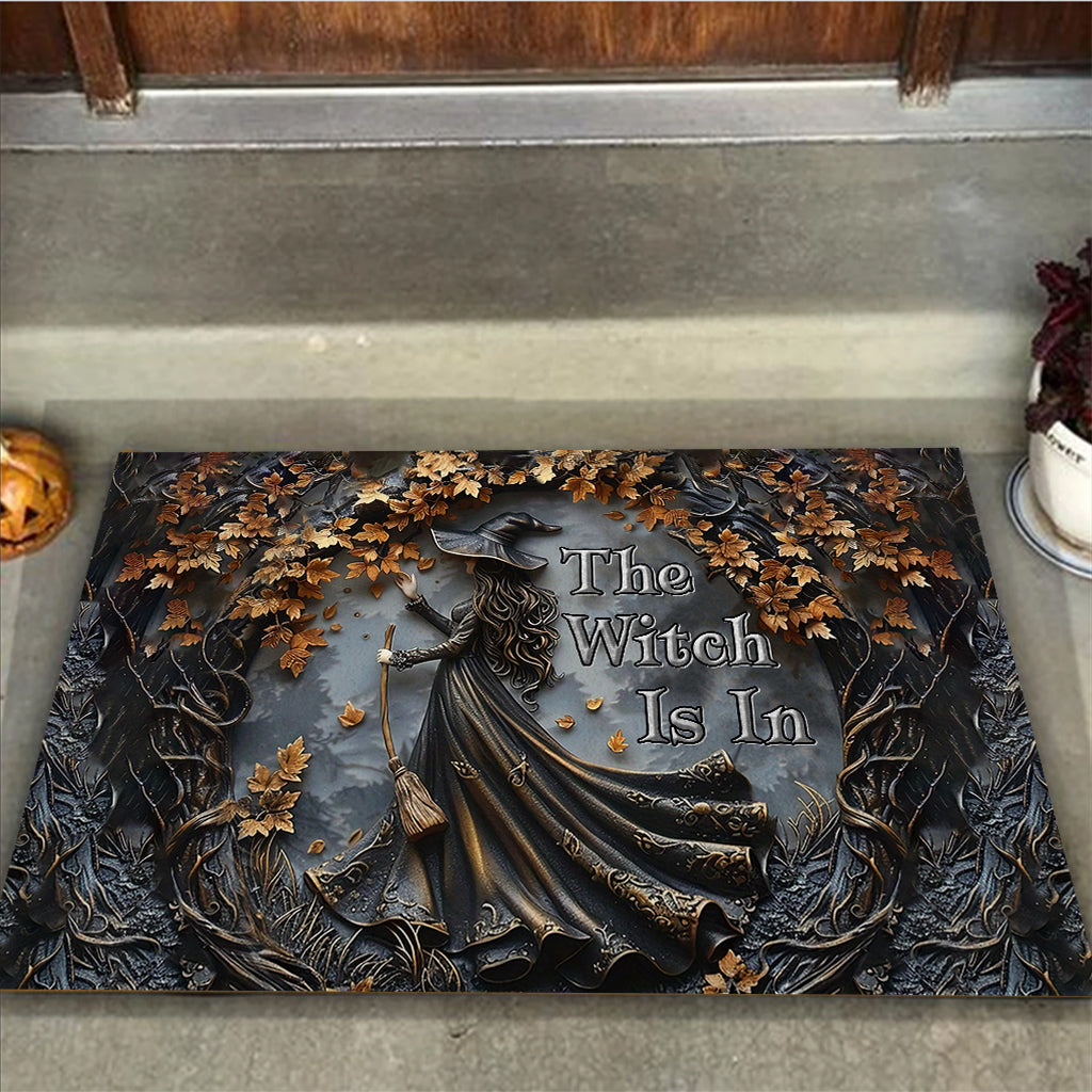 The Witch Is In - Witch Doormat