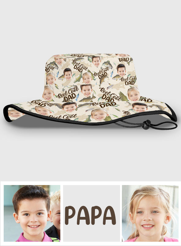 Reel Cool Dad - Personalized Fishing Boonie Hat