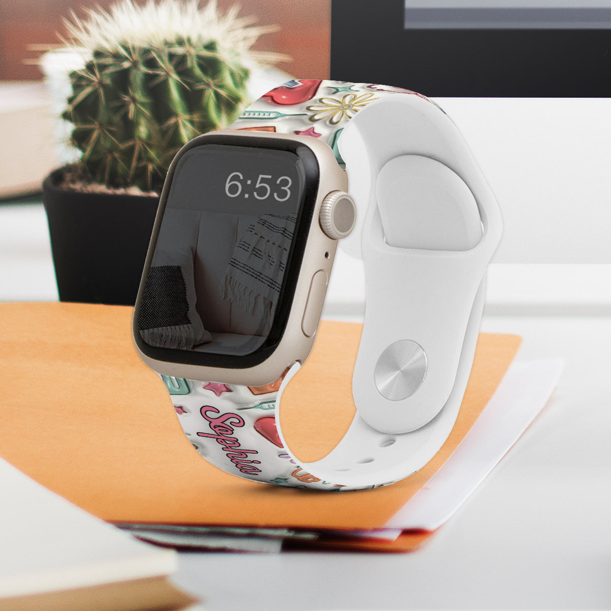 Nurse Life - Personalized Nurse Apple Watch Band