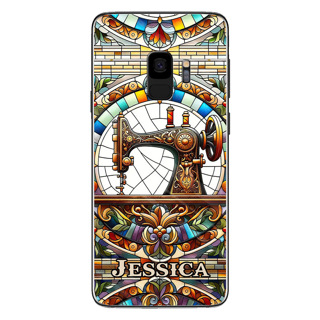 Colorful Sewing Machine - Personalized Sewing Phone Case