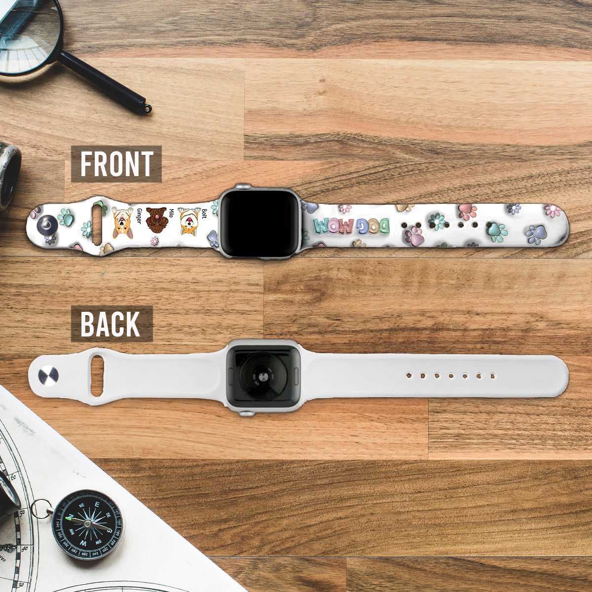 Pet Mom - Personalized Dog Apple Watch Band