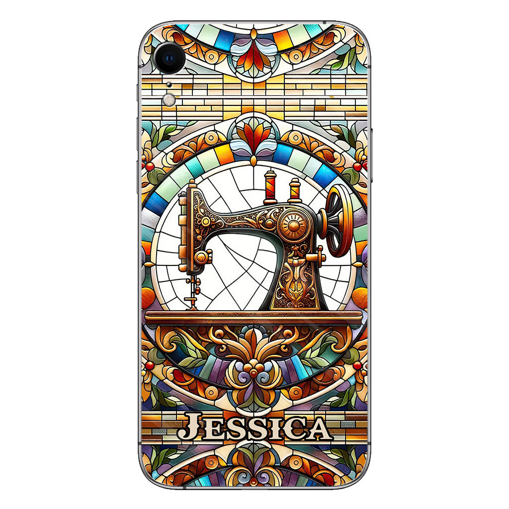 Colorful Sewing Machine - Personalized Sewing Phone Case