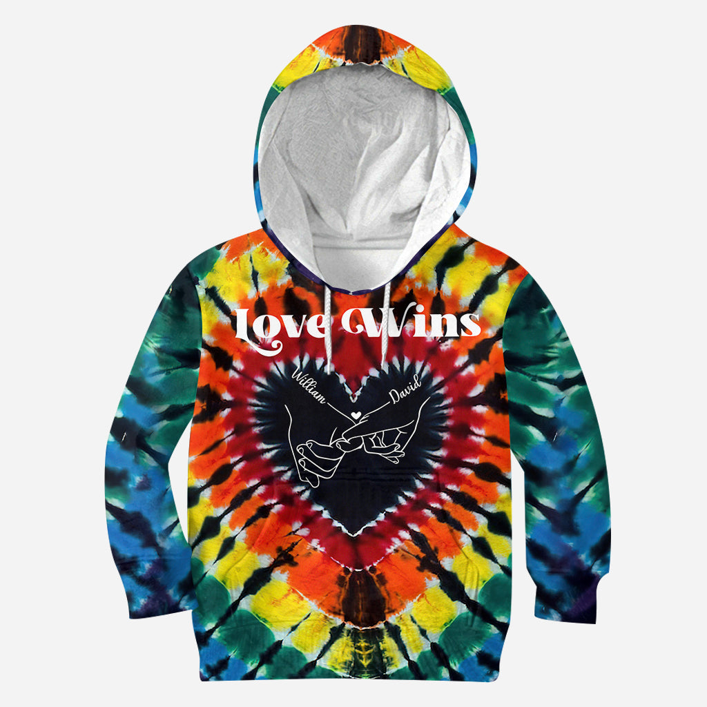 Love Wins - Personalized LGBT Support All Over Shirt