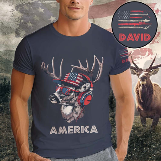 American Buck - Personalized Hunting All Over Shirt