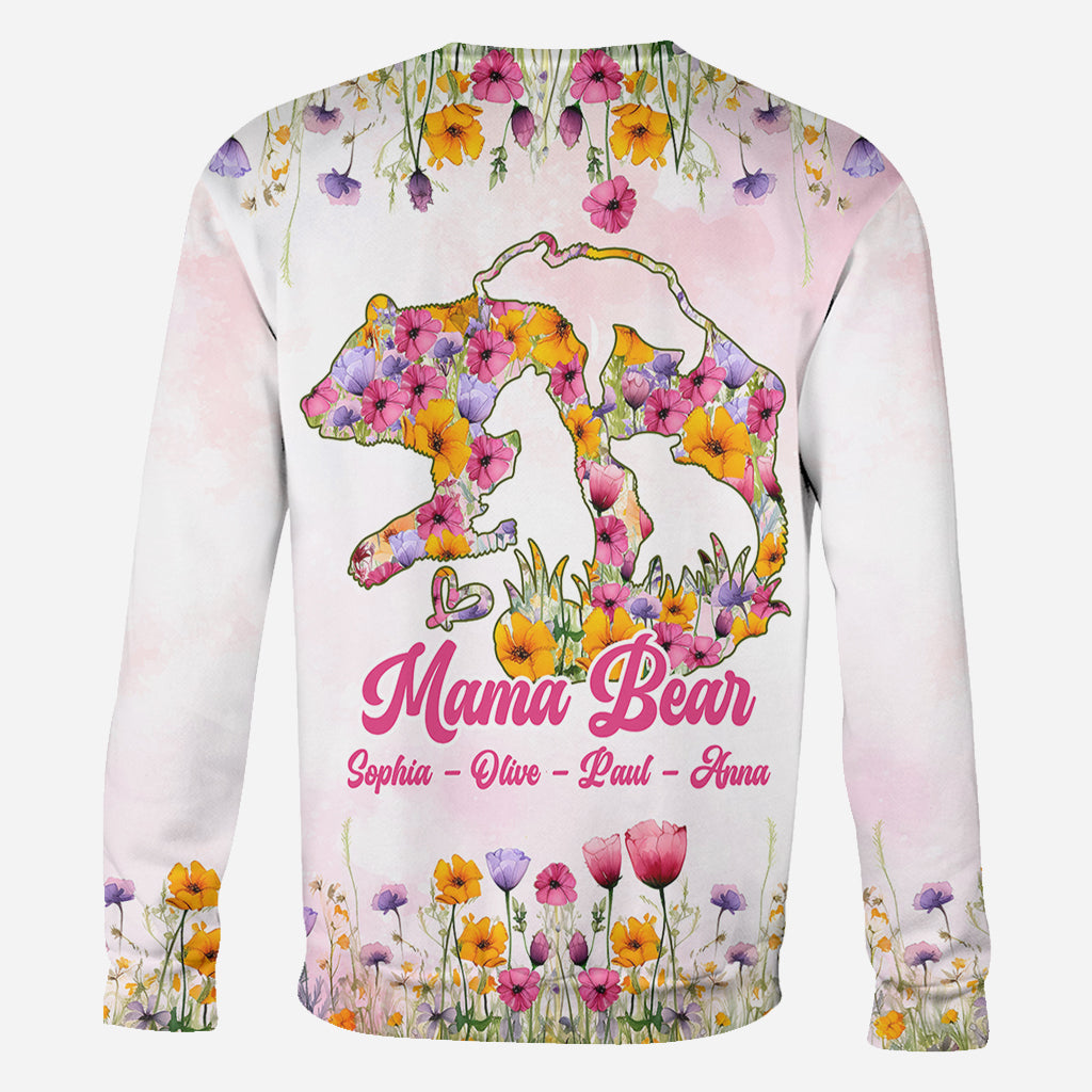 Mama Bear - Personalized Mother All Over Shirt