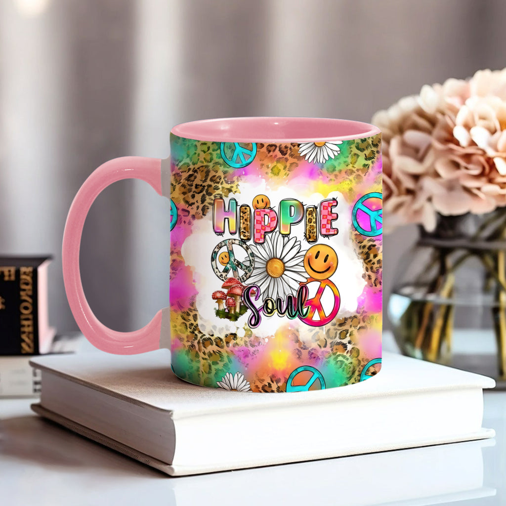 Hippie Soul Western Style - Personalized Hippie Accent Mug